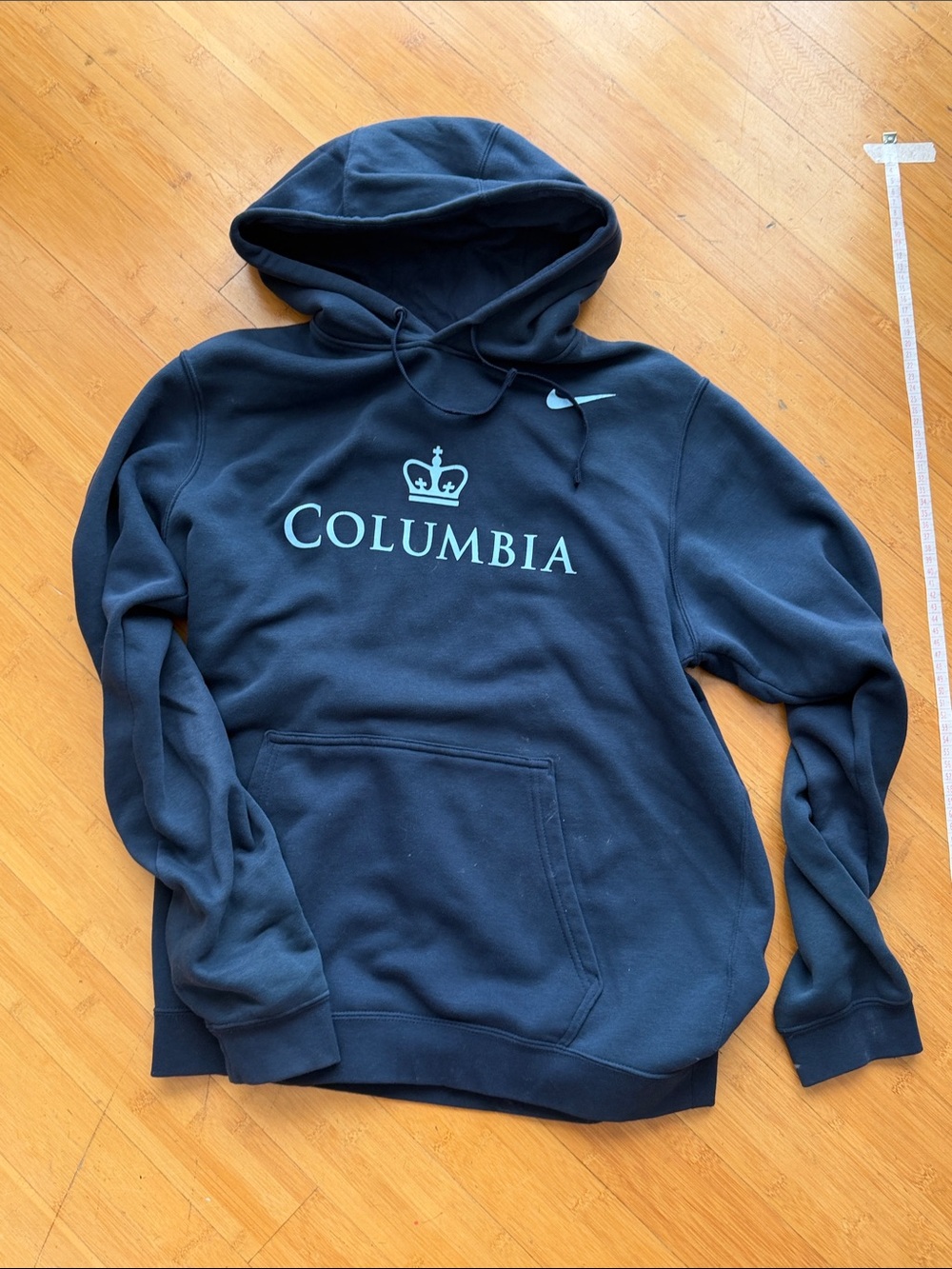 Nike Columbia Men's Navy Blue Logo Hoodie